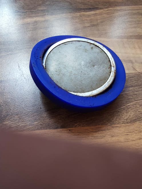 Abgezogener Dichtungsring