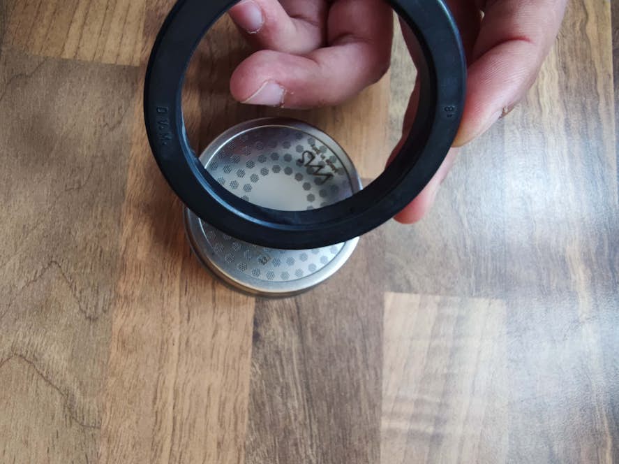 Runde Kante des Dichtungsrings