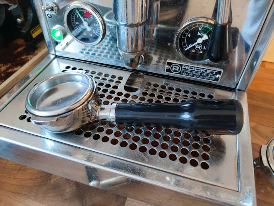 Blindsieb im Siebträger