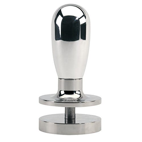 ECM 89415 Tamper druckregulierend, Aluminium poliert, edelstahl