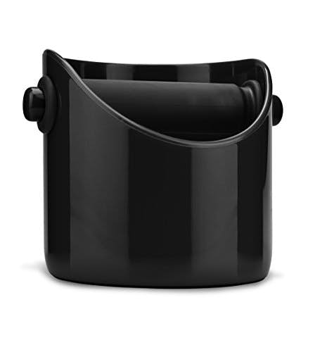 Dreamfarm Grindenstein Abklopfbehälter für Kaffeesatz Jet-Black tiefschwarz