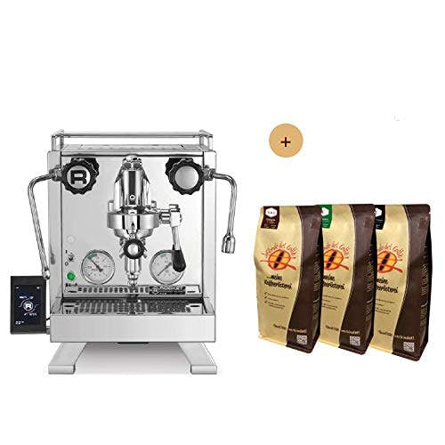 Rocket Espressomaschine R58 V3 Dualboiler Aktionspaket mit 3 * 1 kg Espresso von Mondo del Caffè