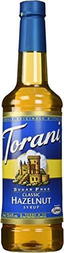 Torani Sirup Haselnuss zuckerfrei 750 ml