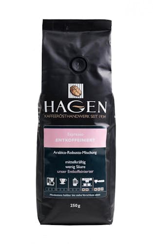 Hagen Espresso entkoffeiniert (1kg)